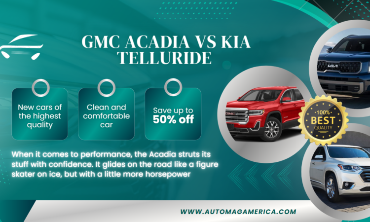 GMC Acadia vs Kia Telluride Detail Review