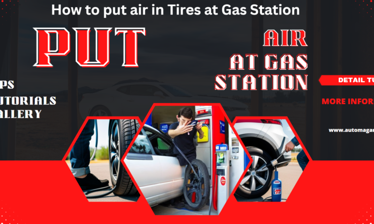 How to put air in Tires at Gas Station